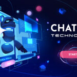 Conversational chatbot service vector website